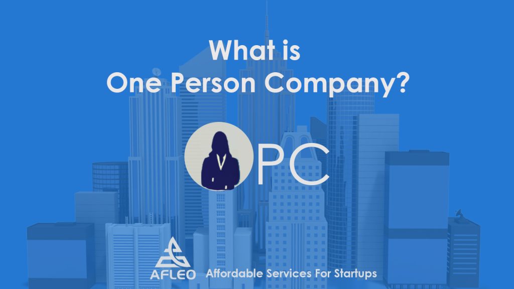 what is one person company