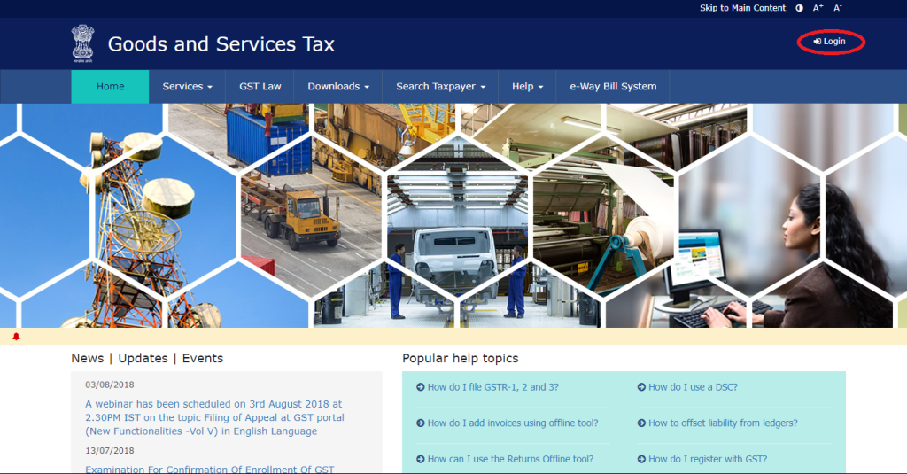 GST Registration Portal