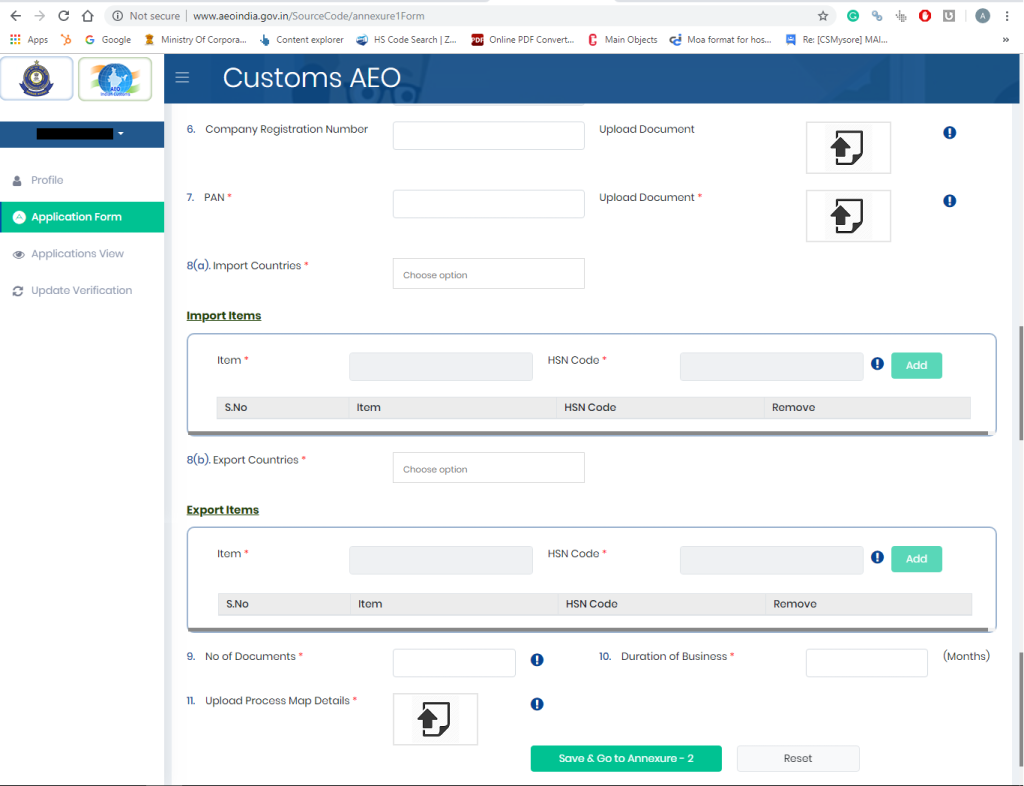 Aeo registration 