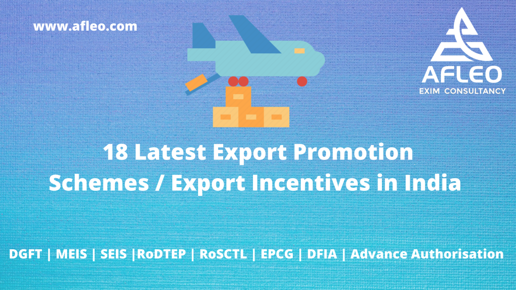 Export Incentives in India